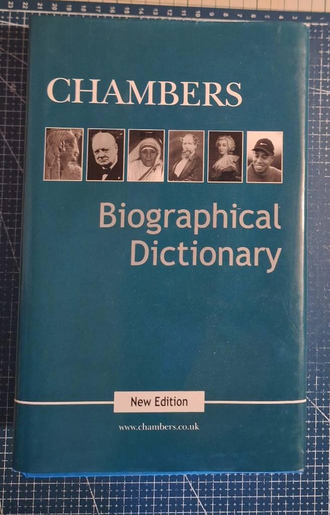 Chambers biographical dictionary