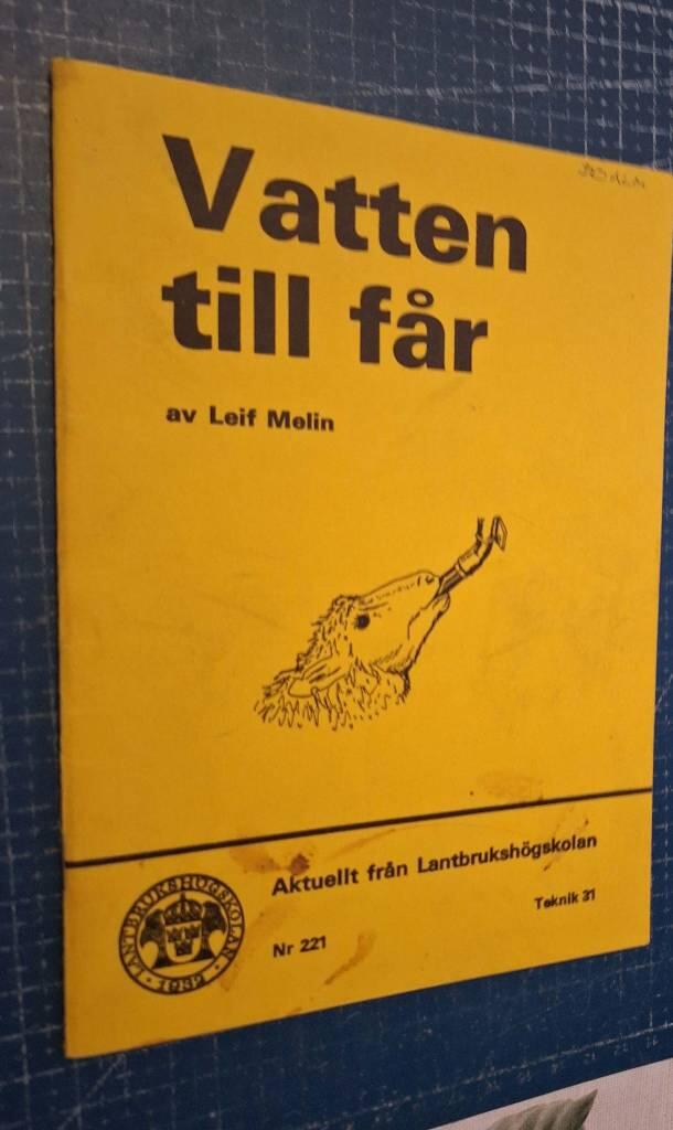 Jordbrukets rationalisering - hur?