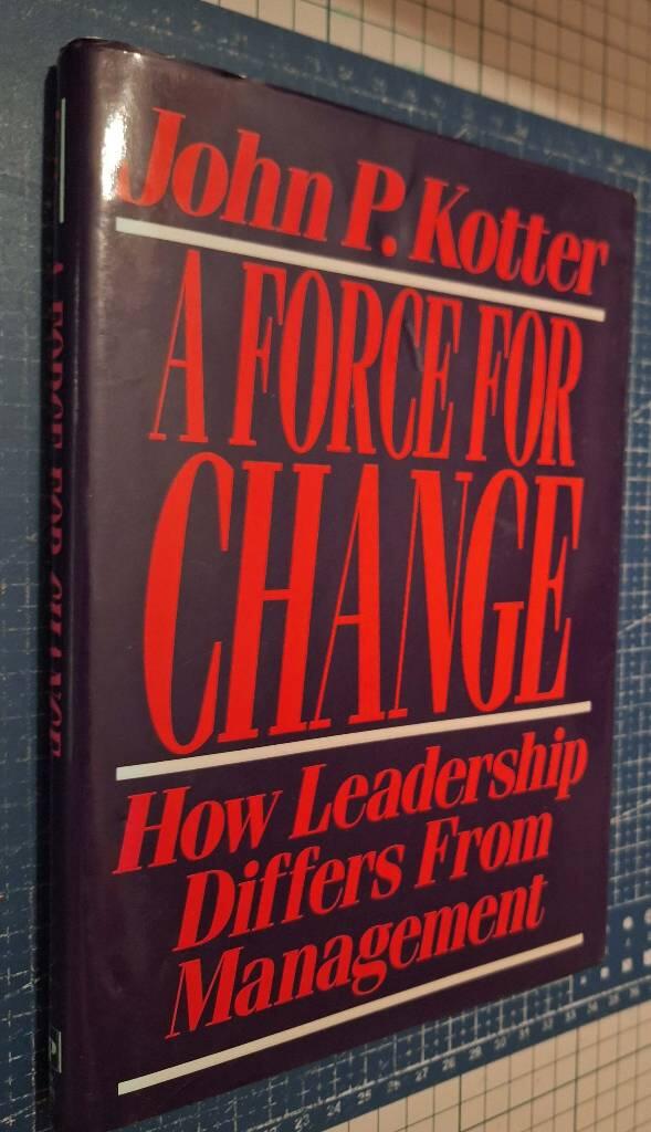A force for change - how leadership differs from management