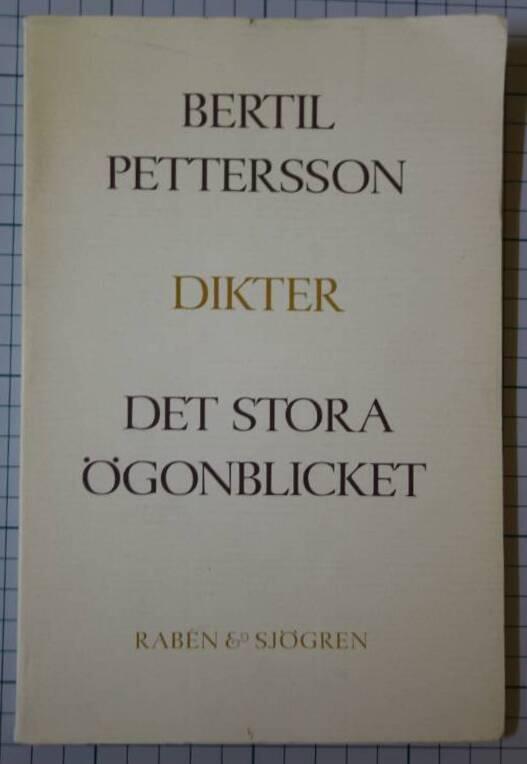 Det stora &ouml;gonblicket - [dikter]