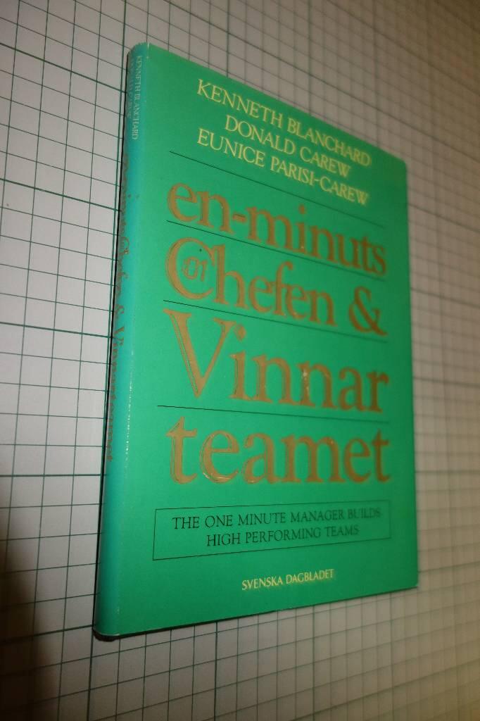 En-minutschefen & vinnarteamet