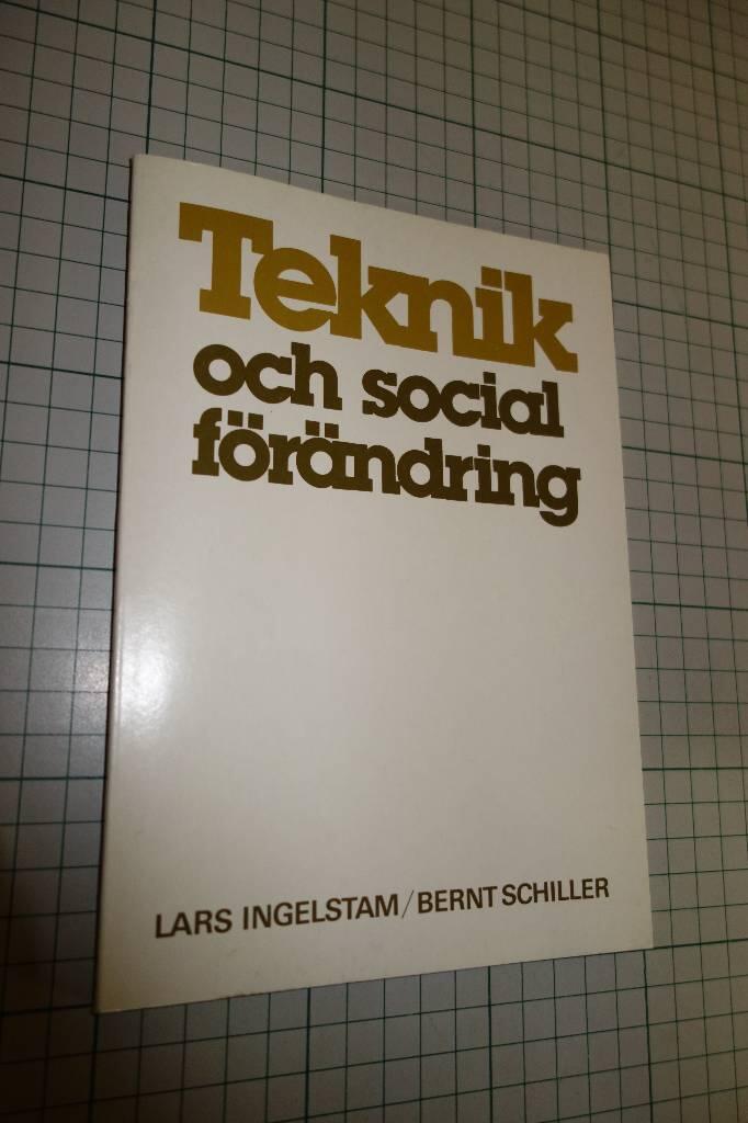Teknik och social f&ouml;r&auml;ndring