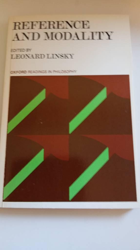 Reference and modality