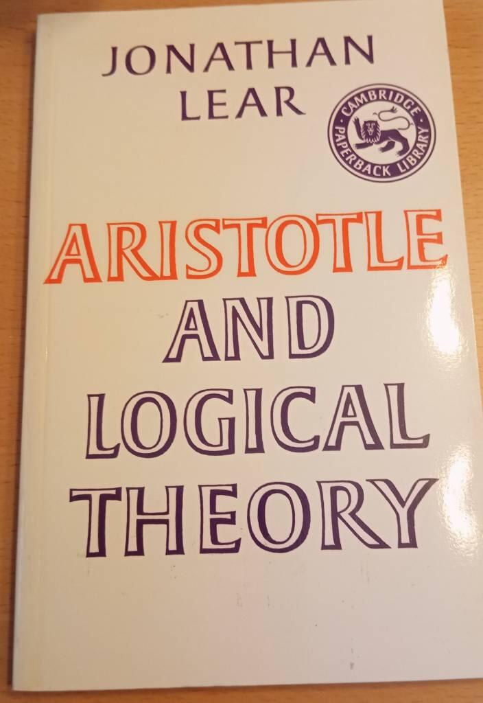 Aristotle and logical theory