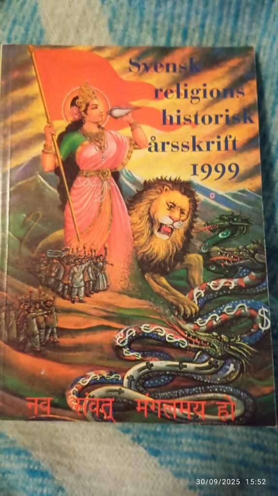 Svensk religionshistorisk &aring;rsskrift