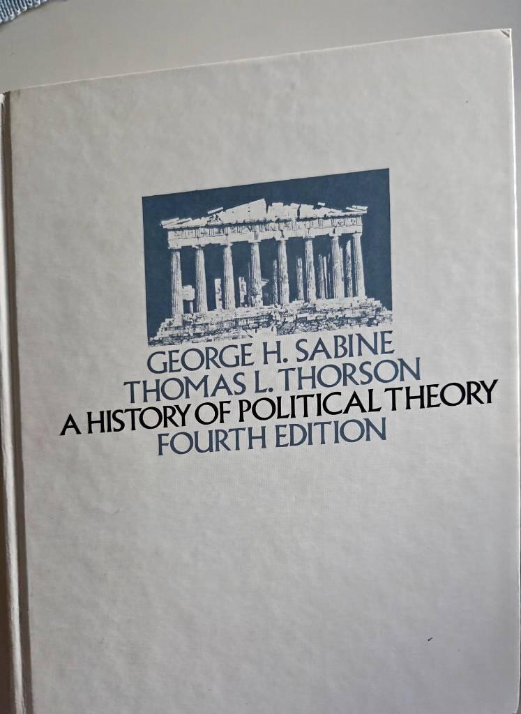 A history of political theory