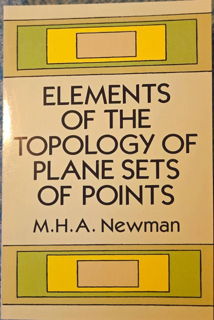 Elements of the topology of plane sets of points