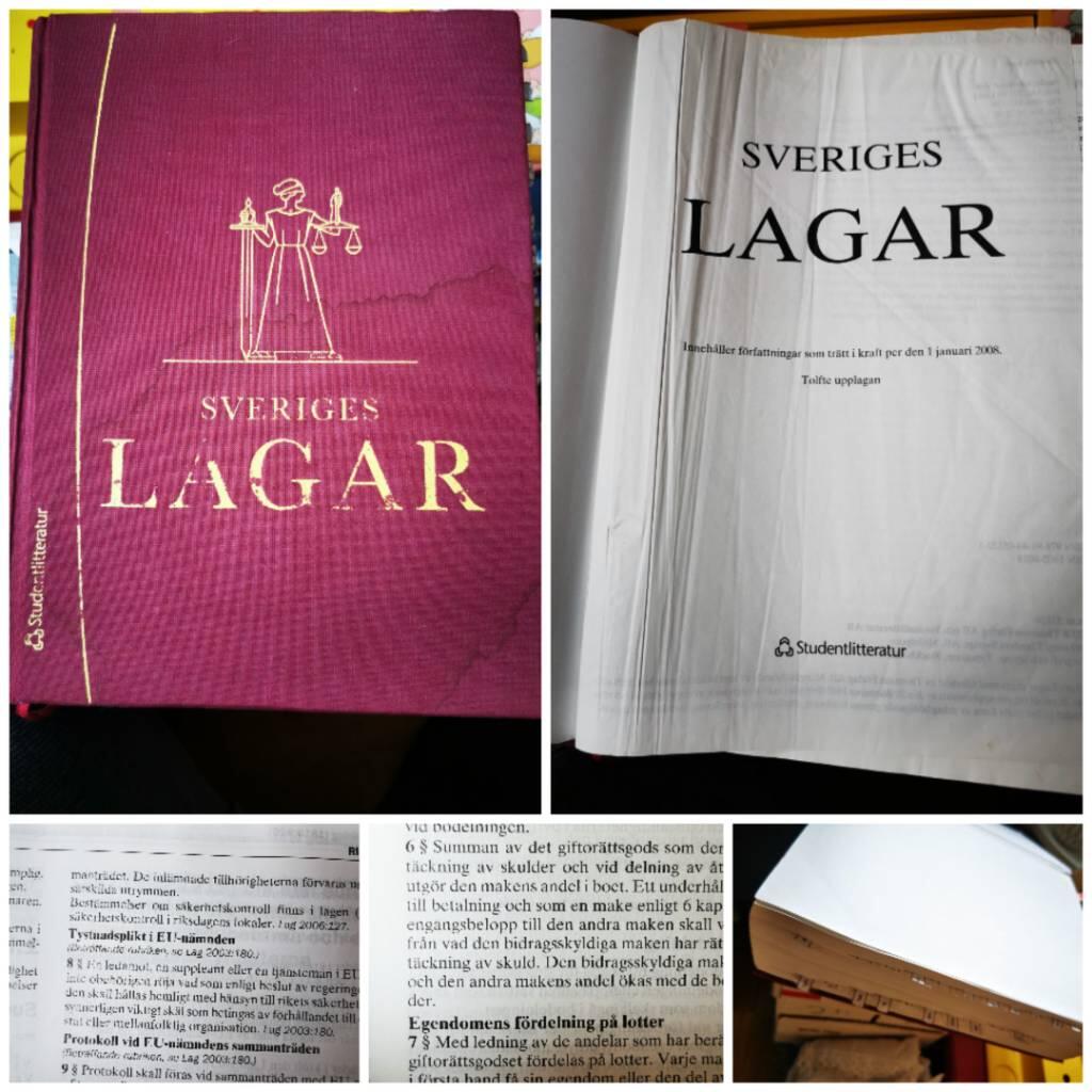 Sveriges lagar 2008