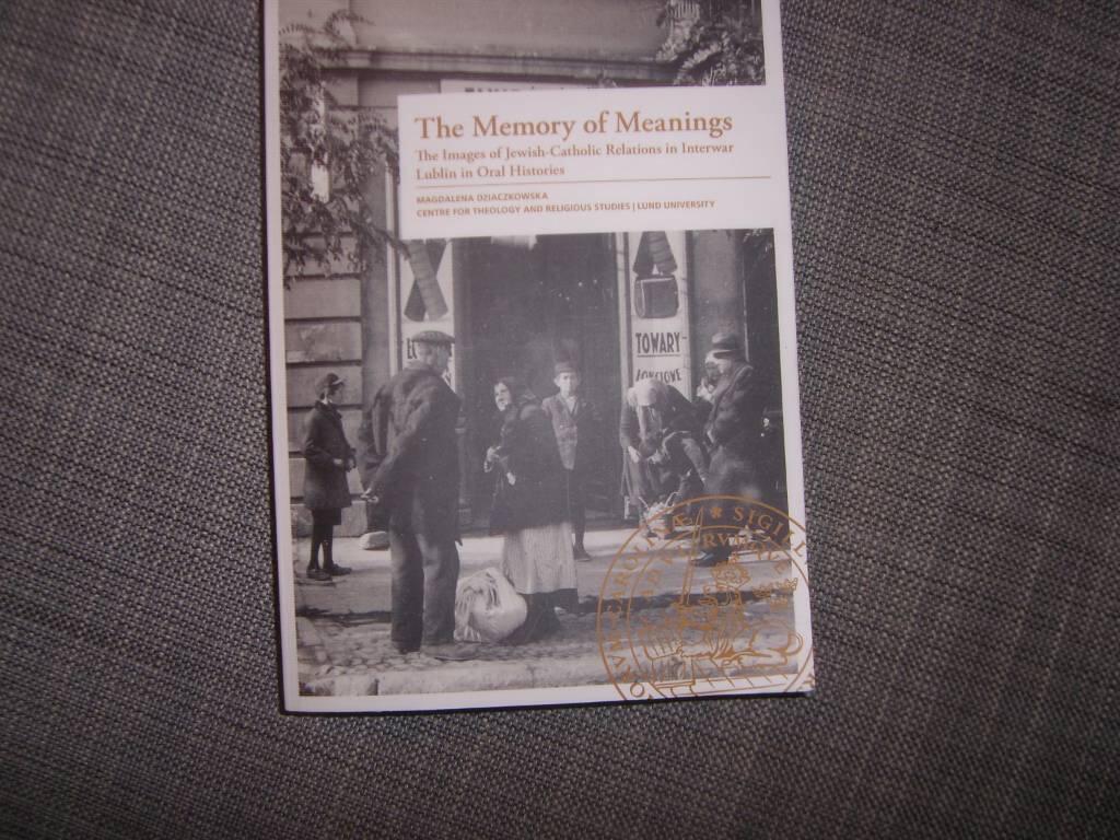 The memory of meanings - the images of jewish-catholic relations in interwar Lublin in oral histories