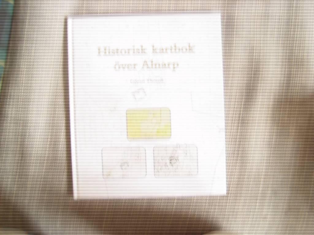 Historisk kartbok &ouml;ver Alnarp