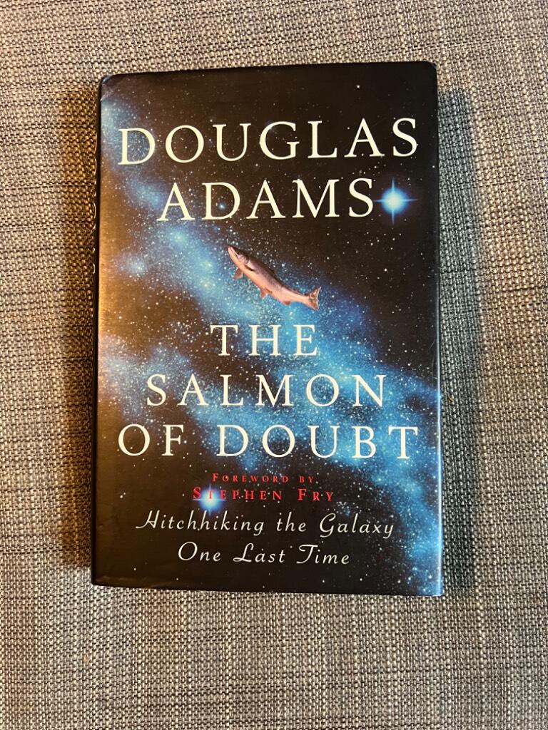 The salmon of doubt - hitchhiking the galaxy one last time