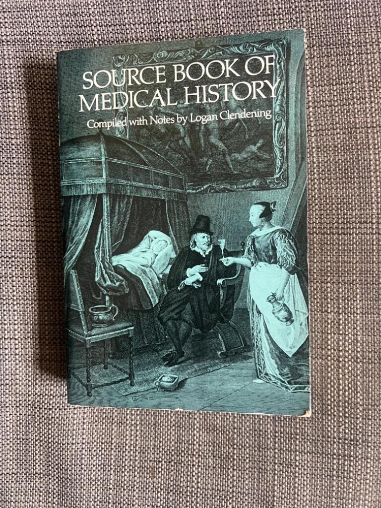 Source book of medical history