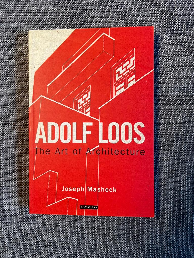 Adolf Loos - the art of architecture