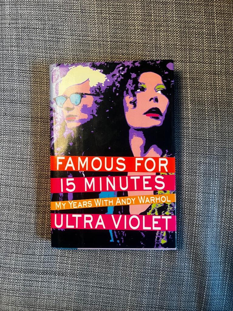 Famous for 15 minutes - my years with Andy Warhol