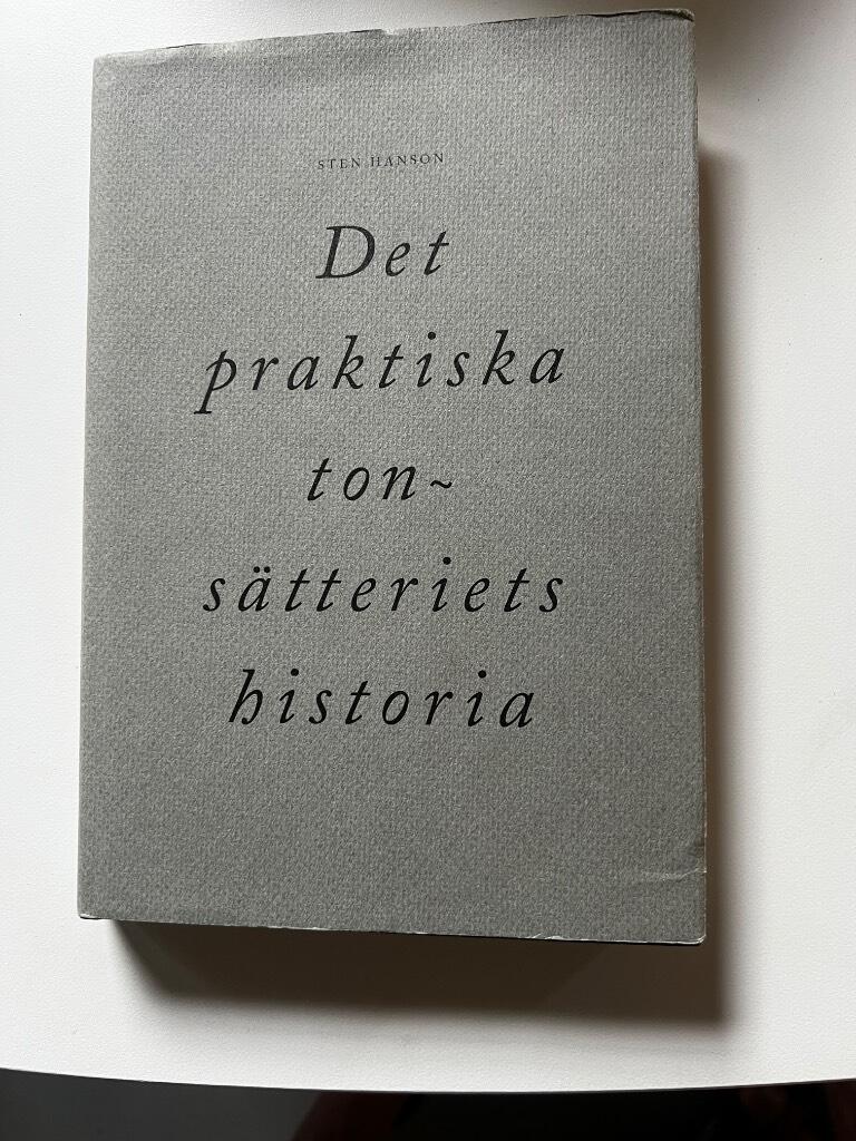 Det praktiska tons&auml;tteriets historia