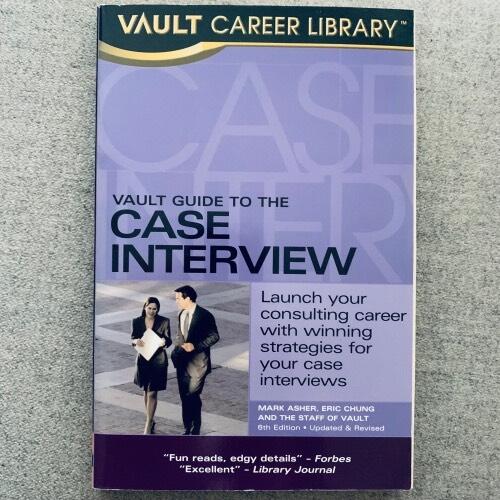 Vault guide to the case interview