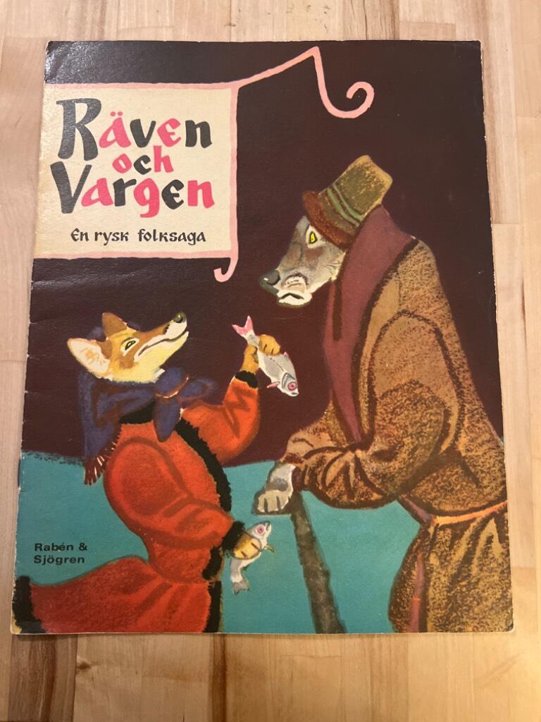 R&auml;ven och vargen - en rysk folksaga