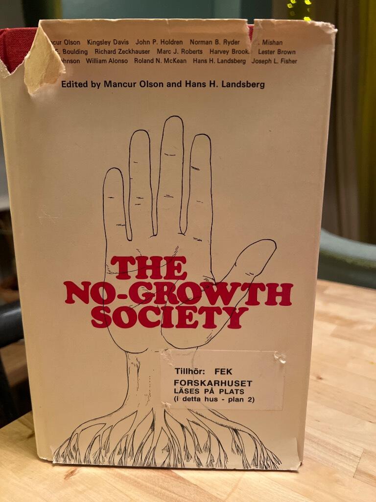The no-growth society