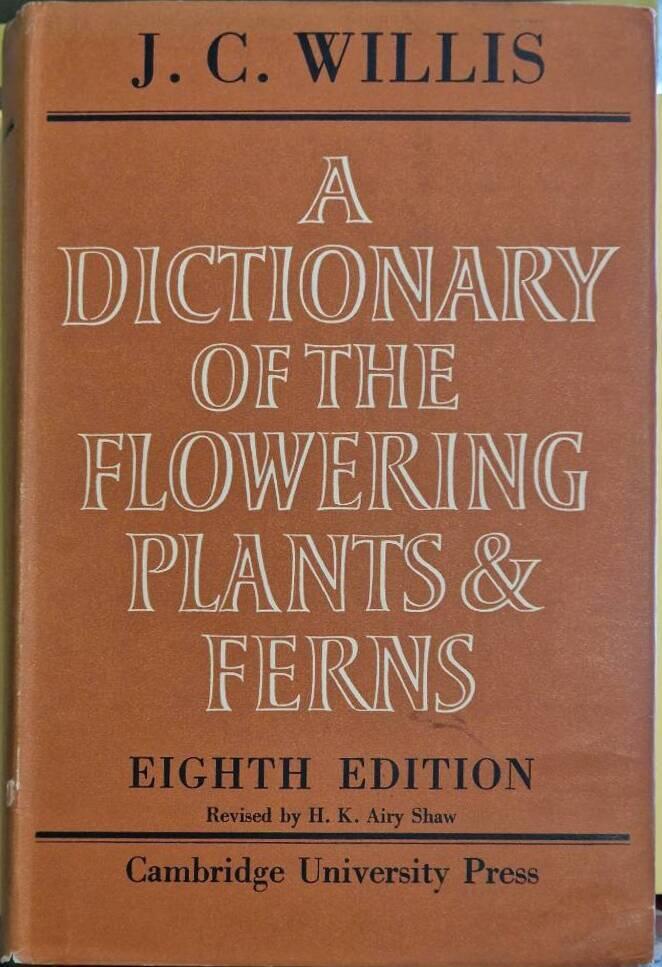 A dictionary of the flowering plants and ferns