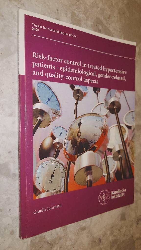 Risk-factor control in treated hypertensive patients [Elektronisk resurs] : epidemiological, gender-related, and quality-control aspects