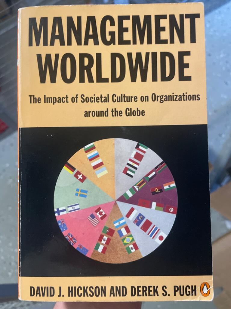 Management worldwide - the impact of societal culture on organizations around the globe