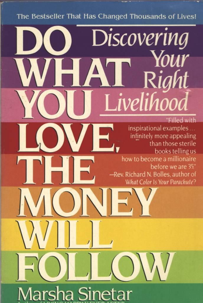 Do what you love, the money will follow : discovering your right livelihood