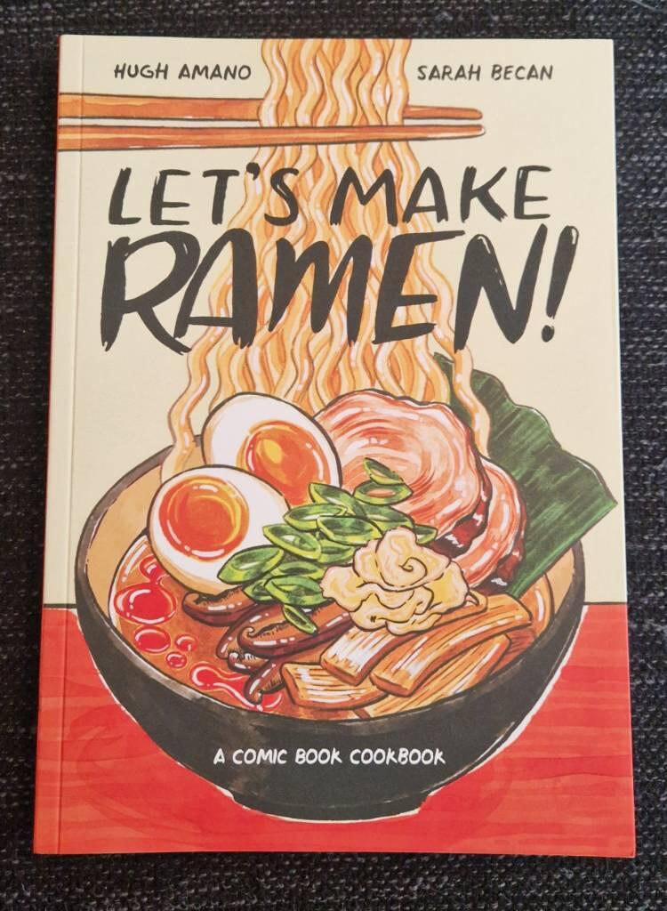 Let's make ramen! - a comic book cookbook