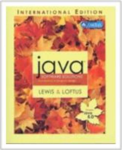 Java software solutions