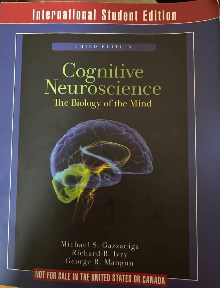 Cognitive neuroscience : the biology of the mind