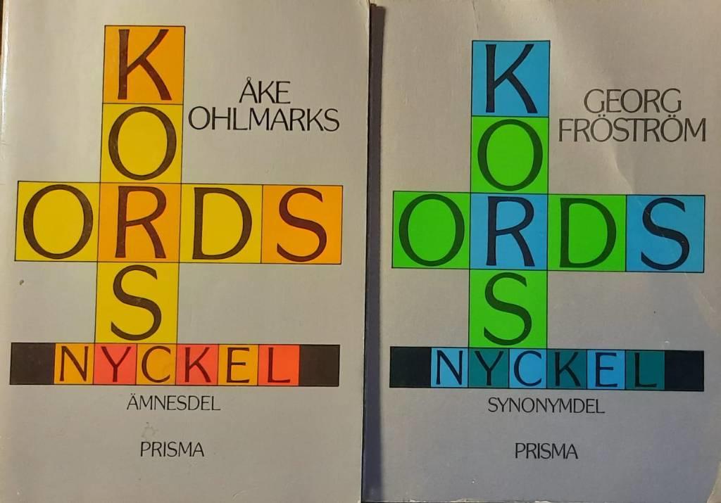 Korsordsnyckel : synonymdel : innehåller ca 40 000 ord