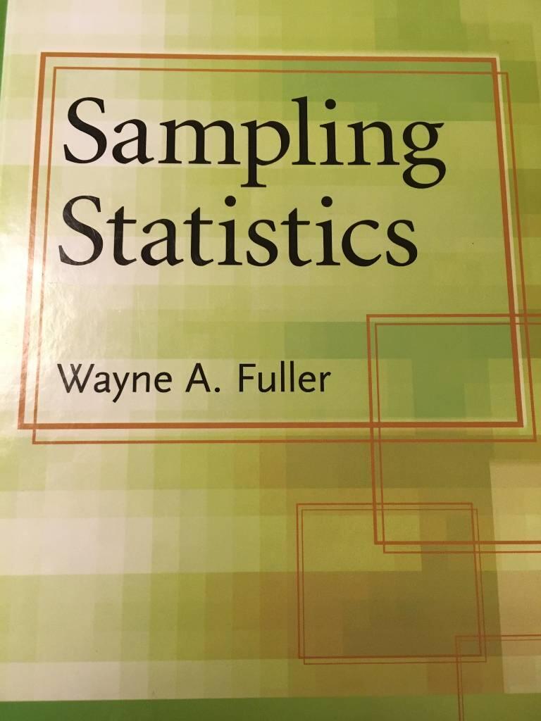 Sampling Statistics