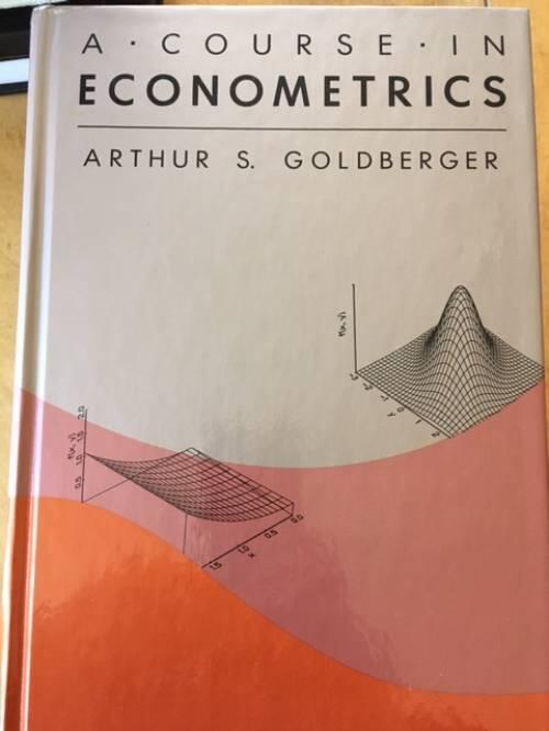 A course in econometrics