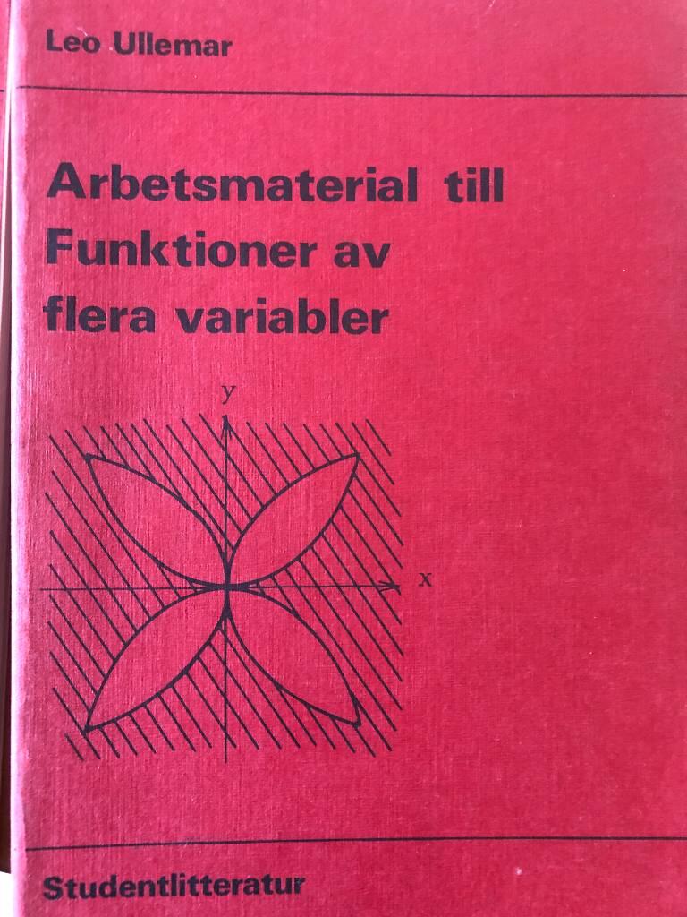 Funktioner av flera variabler