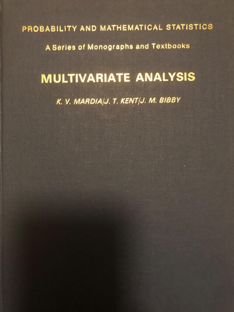 Multivariate analysis