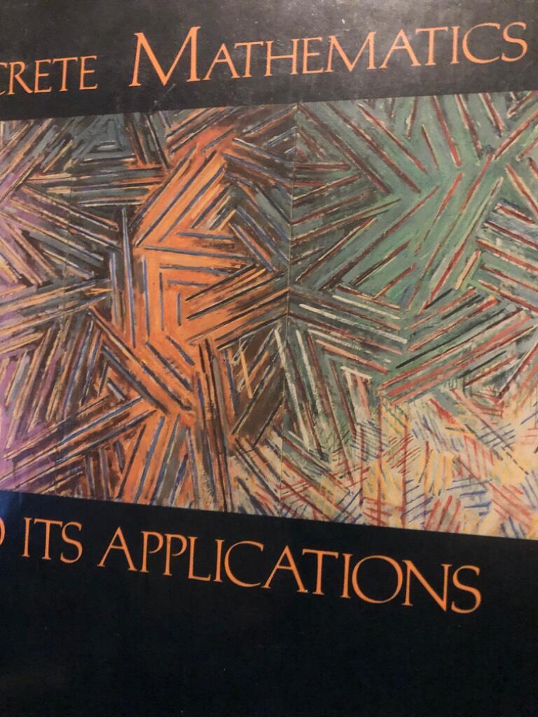 Discrete mathematics and its applications