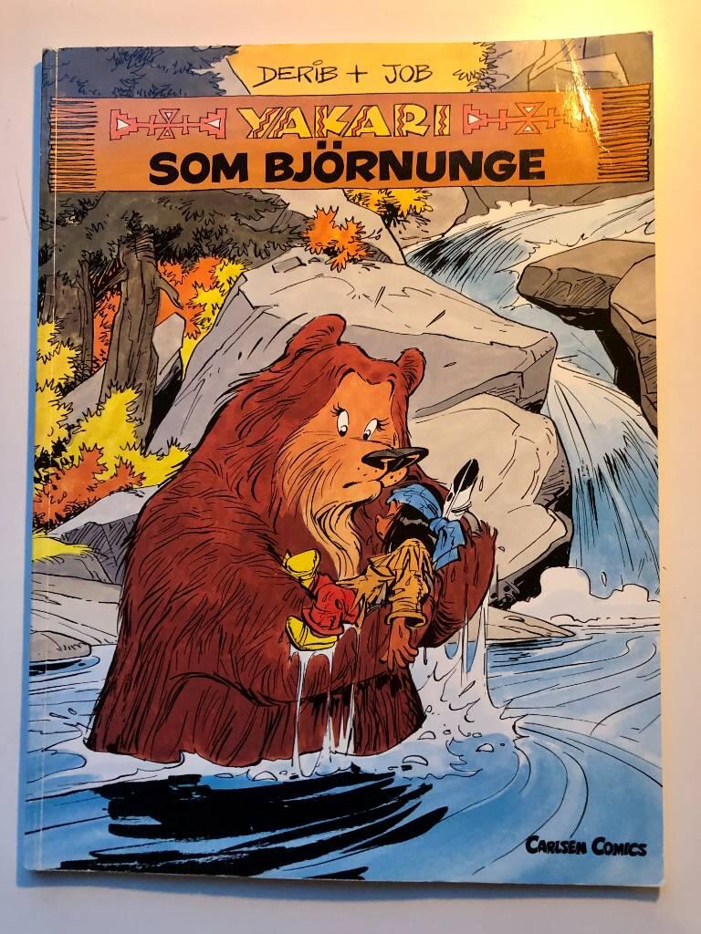 Yakari som bj&ouml;rnunge