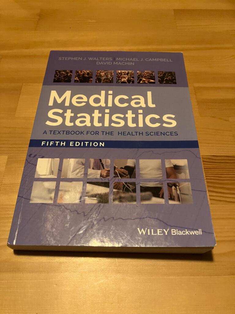 Medical statistics - a textbook for the health sciences