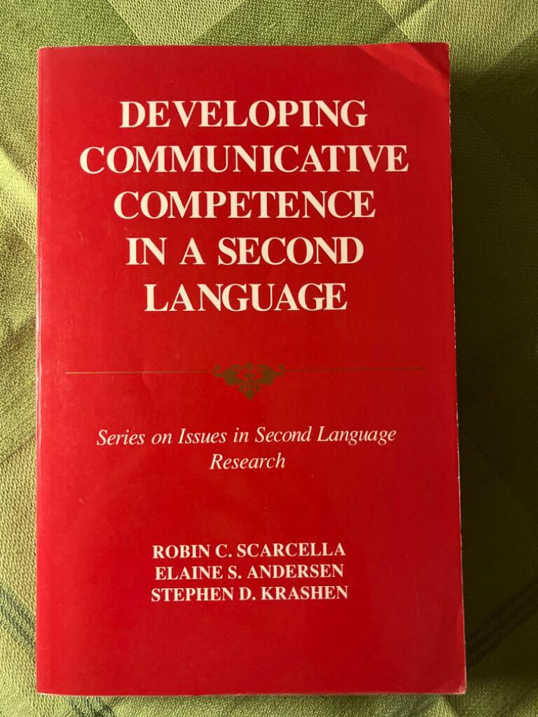Developing communicative competence in a second language