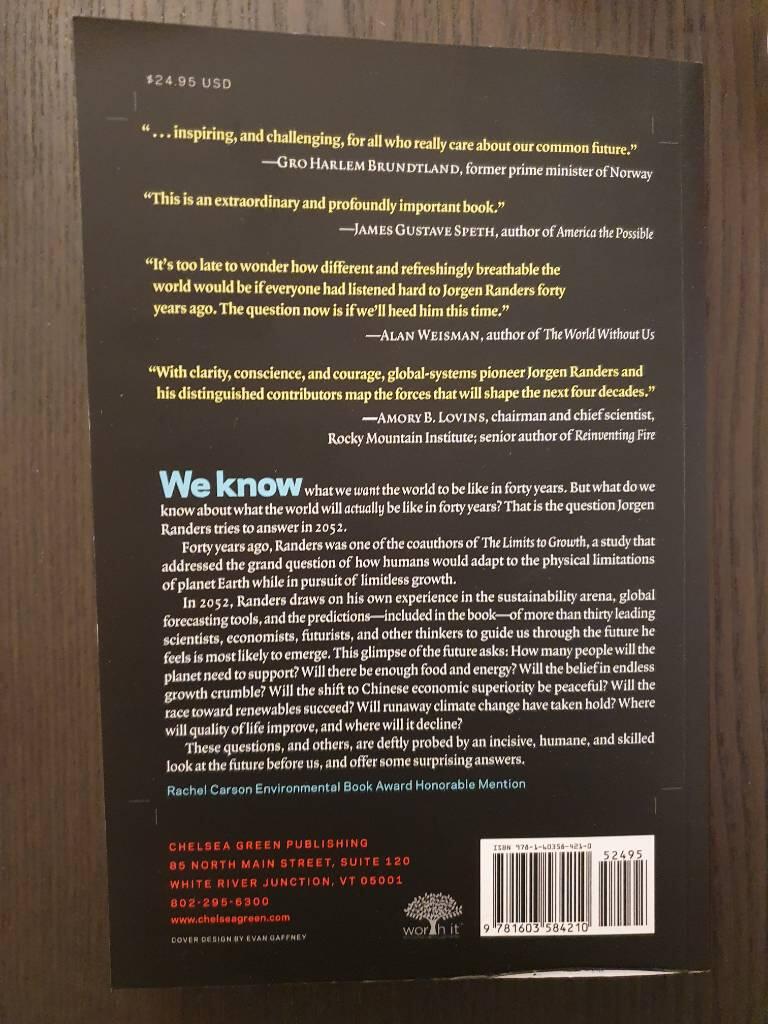 2052 : a global forecast for the next forty years