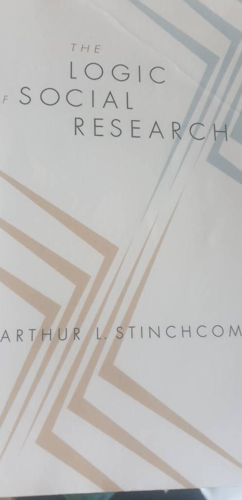 The logic of social research