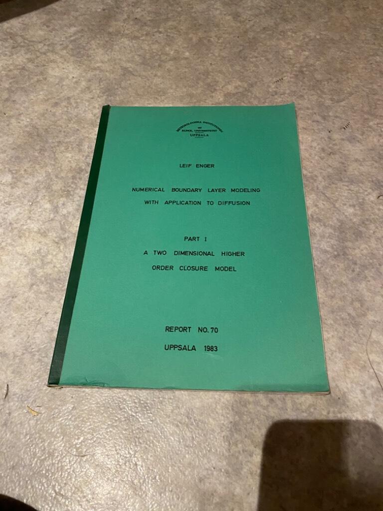 Numerical boundary layer modeling with application to diffusion