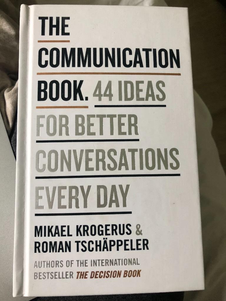 Communication book - 44 ideas for better conversations every day