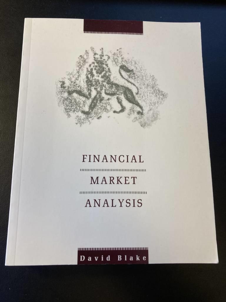 Financial market analysis