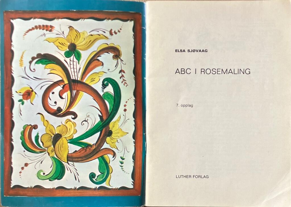 ABC i rosemaling