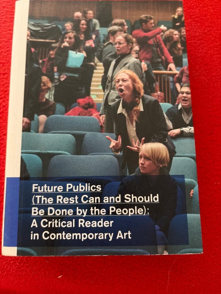 Future publics (the rest can and should be done by the people)