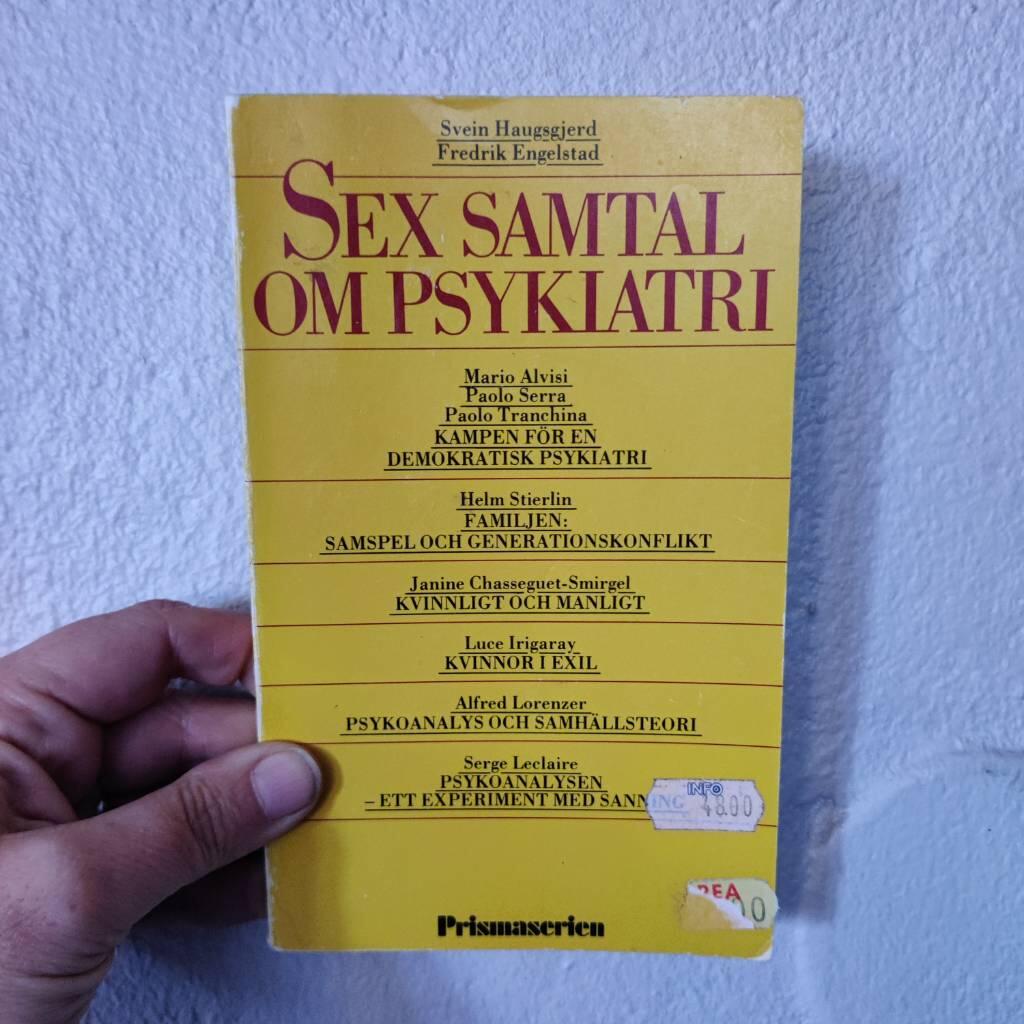 Sex samtal om psykiatri : samtal med Mario Alvisi