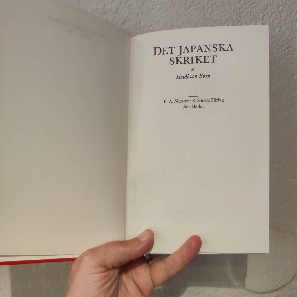 Det japanska skriket