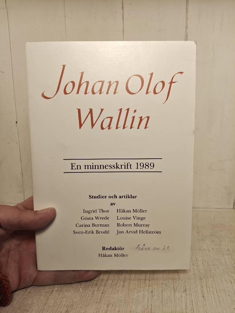 Johan Olof Wallin - en minnesskrift 1989