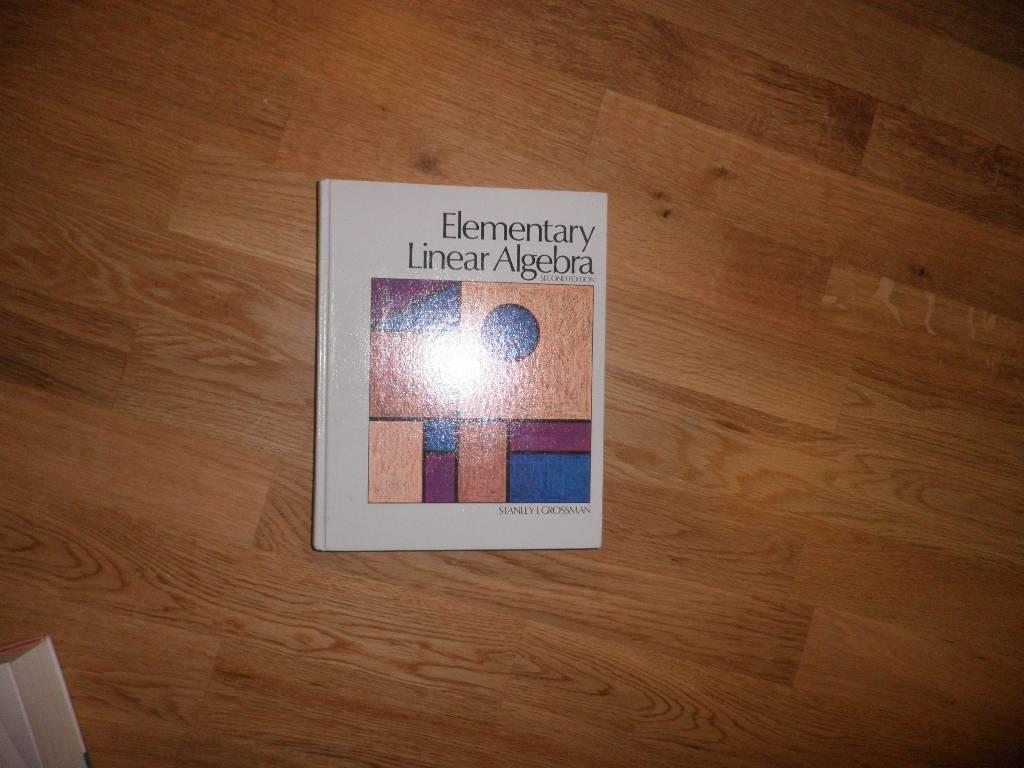 Elementary linear algebra