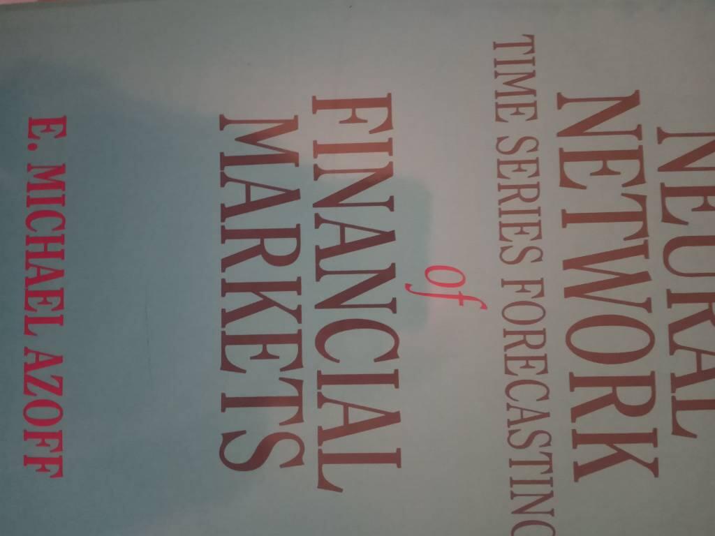 Neural network time series forecasting of financial markets